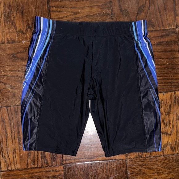 Black and Blue swim trunks - Picture 1 of 7